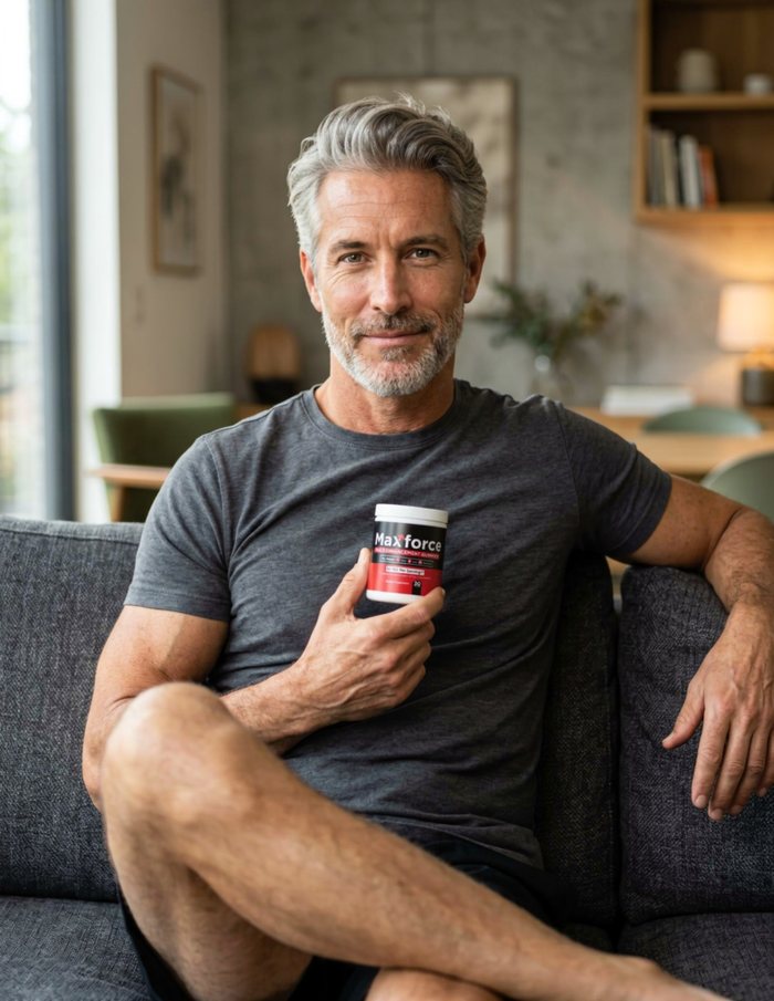 Active man in his forties