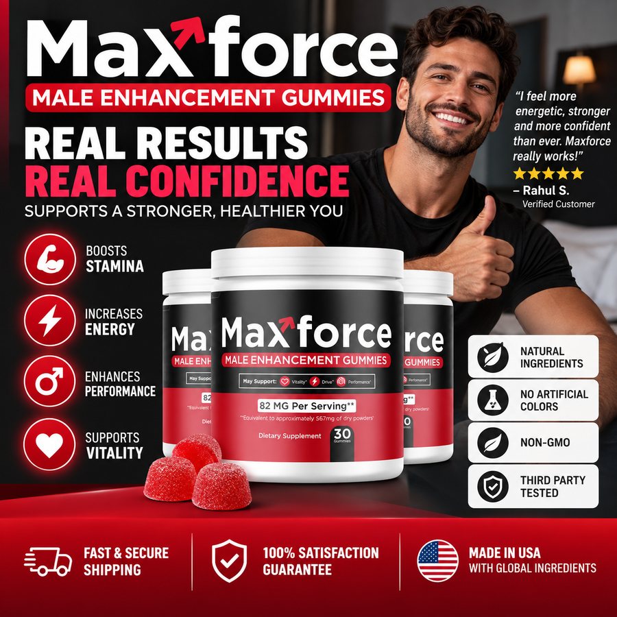 Maxforce Male Enhancement Gummies product review